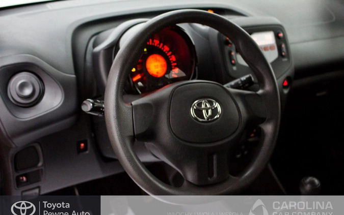 Toyota Aygo cena 41000 przebieg: 90158, rok produkcji 2019 z Wronki małe 79
